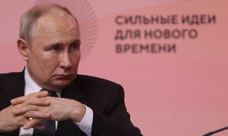 Russian president Vladimir Putin