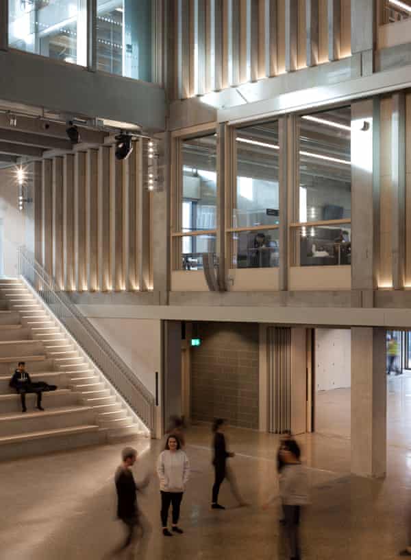 Stirling prize shortlist: from mosque stunner to neo-neolithic flats | Stirling prize 2 Kingston University Town House by Grafton Architects.