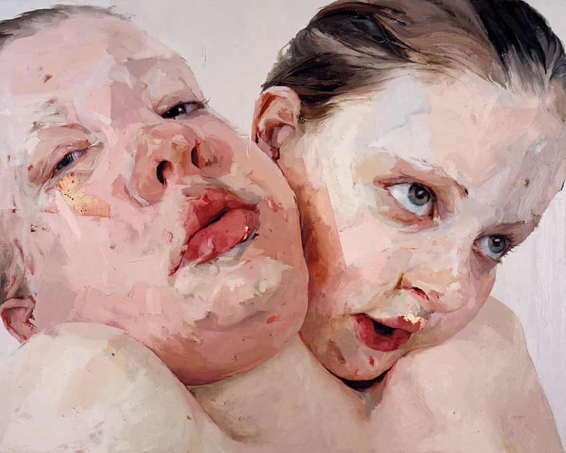 Hyphen, 1999, by Jenny Saville.