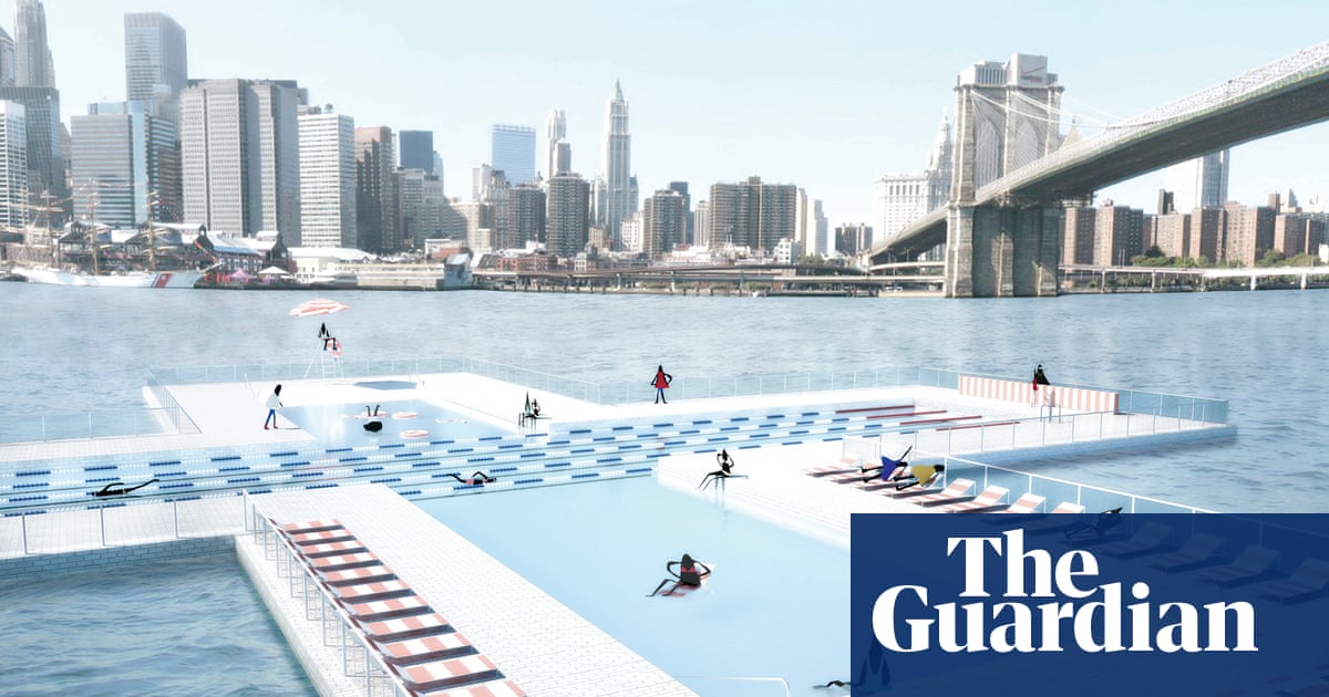 New York Seeks Plan For First Floating Self Filtering Pool In The East River Us News The Guardian