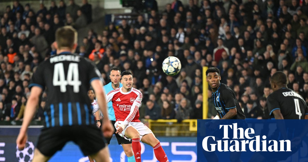 Madueke and Martinelli magic makes it perfect six for Arsenal at Club Brugge