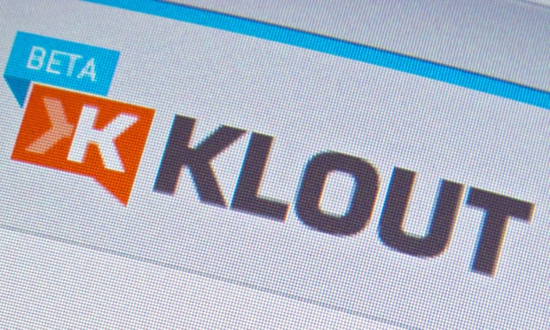 Klout users were given a score between 1 and 100 to reflect their influence on social media