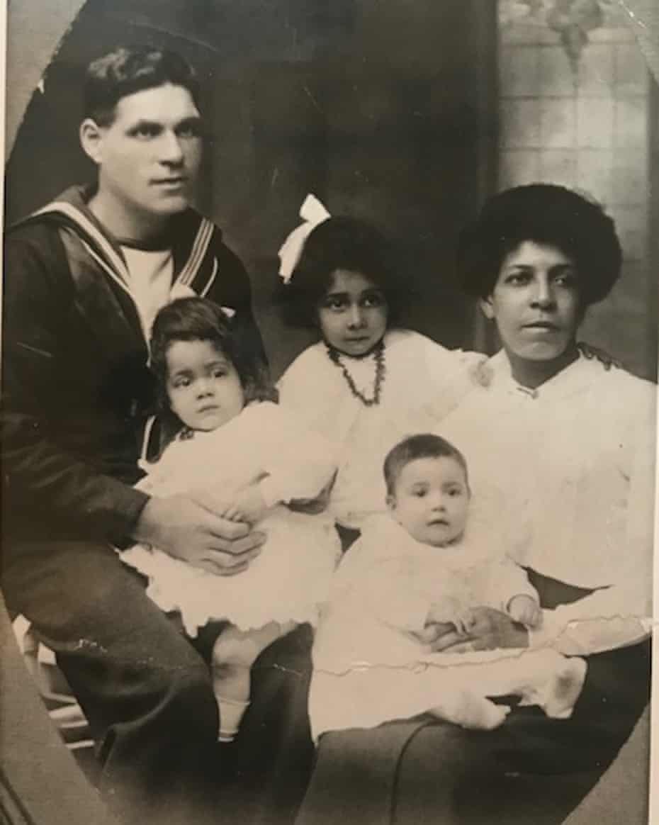Michael Boyle's maternal grandparents, Edward and Rachel Rigby (nee Boyce), with their three children, Rachel (Michael’s mother), Mary and Edward