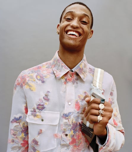 Model Romaine Dixon wears a design from Kim Jones’s spring/summer 2019 collection for Dior.