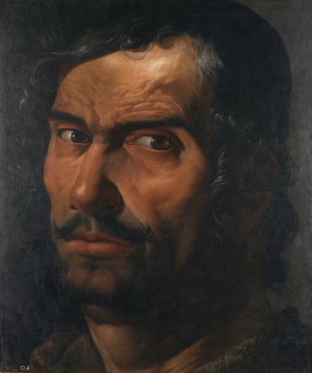 Colossal Head attributed to Francisco de Zurbarán.
