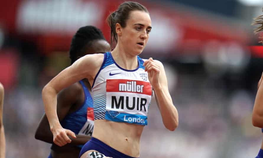 Laura Muir is one of Britain’s best medal hopes, although Neil Black, UK Athletics performance director, cast doubt on whether she is in ideal shape.Great Britain’s Laura Muir in the Women’s 1500m final during day one of the IAAF London Diamond League meet at the London Stadium.