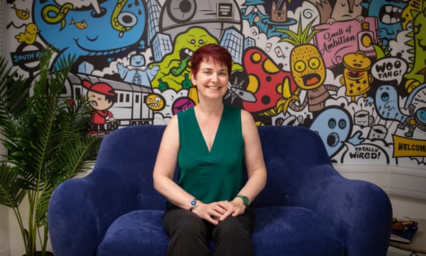 Professor Mary Ryan, Vice Chancellor (Research and Enterprise), photographed at Imperial's Enterprise Labs.
