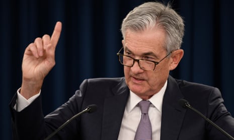 A picture of Federal Reserve chair Jerome Powell.