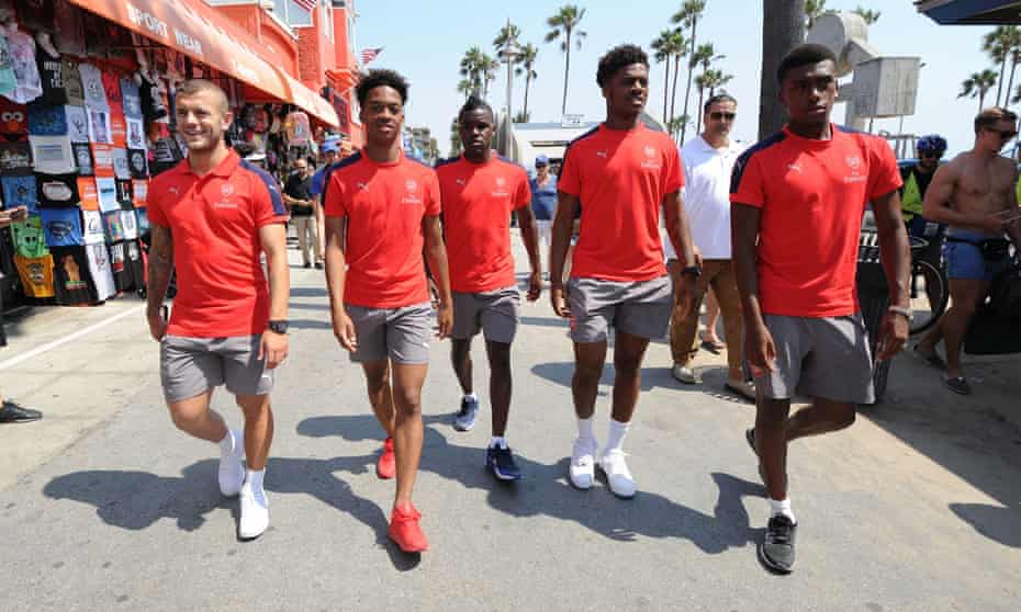 Arsenal on tour in California this year. While the Premier League still attracts interest, the days of growth may be over