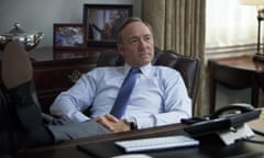 Killed off ... Kevin Spacey as Frank Underwood in the US version of House of Cards.