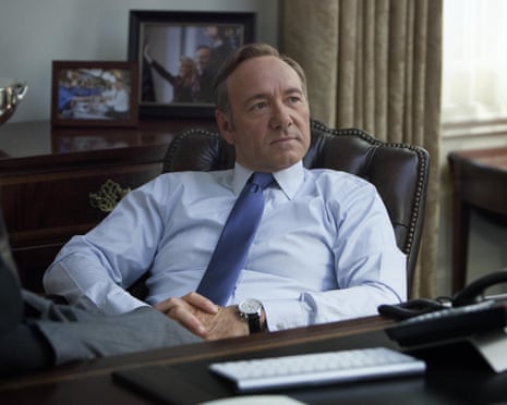 Killed off ... Kevin Spacey as Frank Underwood in the US version of House of Cards.