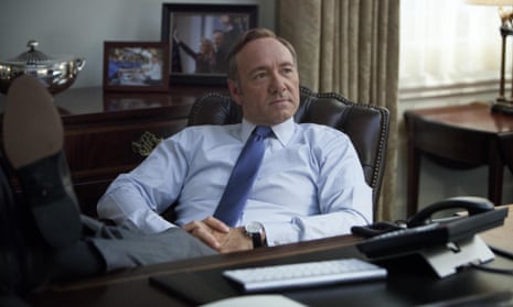 Kevin Spacey in House Of Cards.