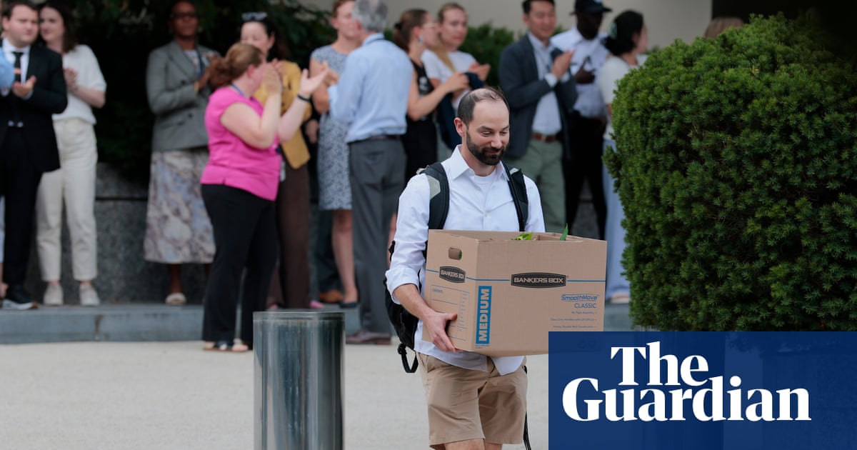 US government paid federal employees $9.5bn not to work amid Doge cuts – report