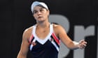 Ashleigh Barty suffers shock first-round Brisbane International exit