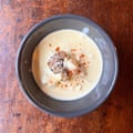 ‘Very ritzy’: Victor Hirtzler’s chicken à la king really goes for it with a final flourish of black truffle.