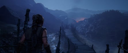 Upping the scale … a screenshot from Senua’s Saga: Hellblade II.