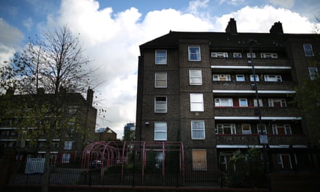 Council run housing in Lambeth, London