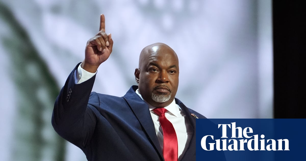 Mark Robinson, explaining that lying about being a pro-slavery Nazi on a porn site is fine as long as it’s for Trump, which is definitely a totally normal sentence in a functioning democracy.