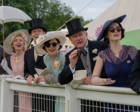 Heroine heiress … as Cora (centre) in The Grand Finale.