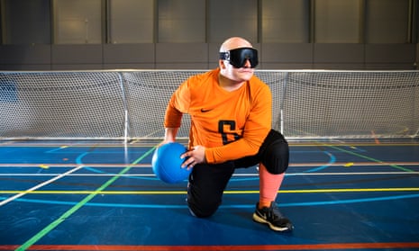 Tommy Britton: ‘The pace of goalball is phenomenal.’