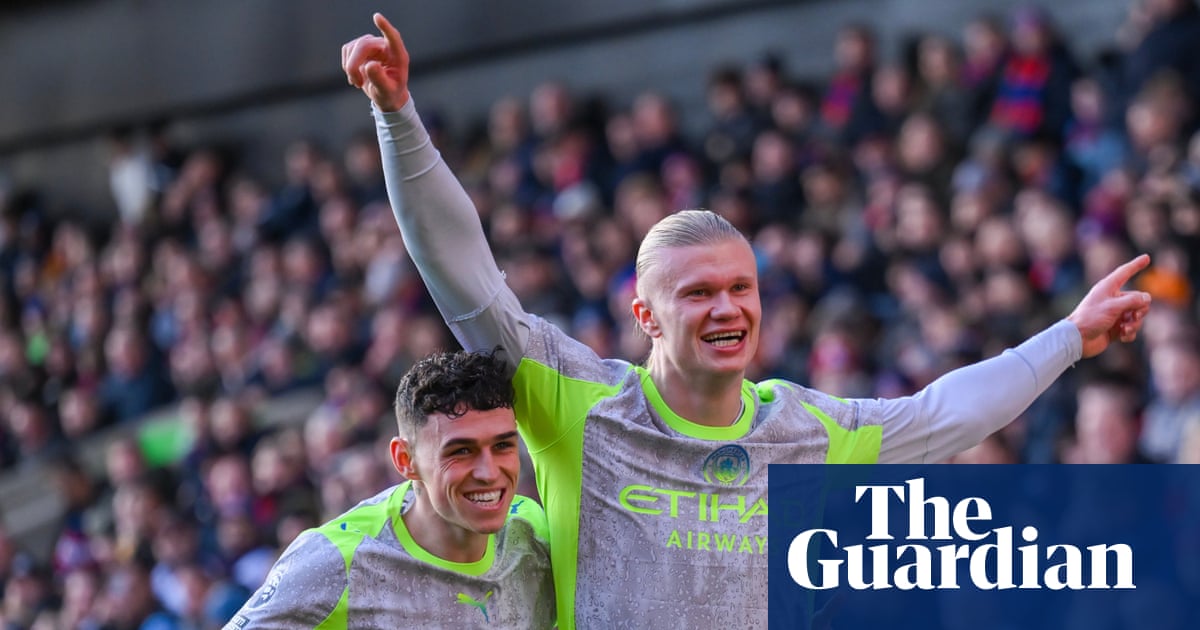 Erling Haaland and Phil Foden fire Manchester City to win at Crystal Palace Erling Haaland and Phil Foden fire Manchester City to win at Crystal Palace