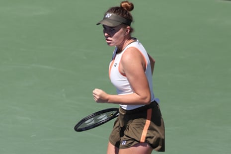 Czech Republic's Linda Noskova