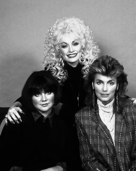 Linda Ronstadt, Dolly Parton and Emmylou Harris in 1987.