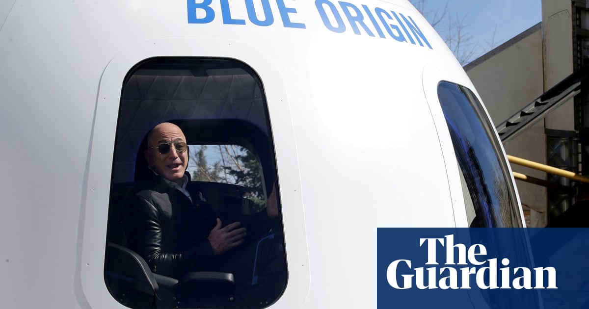 Jeff Bezos will no longer be the richest person on Earth on 20 July because the Amazon founder will be blasting off into space on the first crewed fli