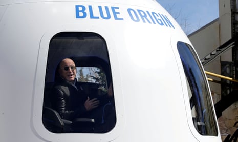 Jeff Bezos to go into space on first crewed flight of New Shepard rocket | Jeff Bezos | The Guardian