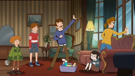Natalie Palamides as Esther, Skyler Gisondo as Ben, Will Forte as Nathan, Jimmi Simpson as Abaddon and Eliza Coupe as Katherine.