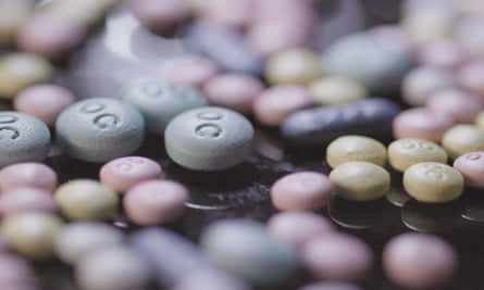 A batch of OxyContin pills.