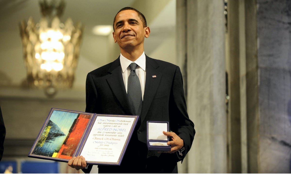 Nobel peace prize awarded to Barack Obama | Nobel peace prize | The Guardian