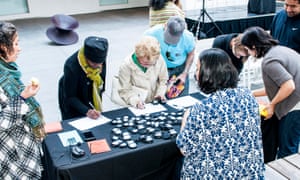 Sister collectives Antena and Antena Los Ángeles shared a Public Engagement residency at the Hammer in 2016