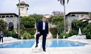 Donald Trump at Mar-a-Lago in 1992