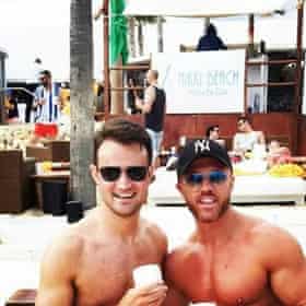 John Eyers and Jonathan Cohen in Marbella