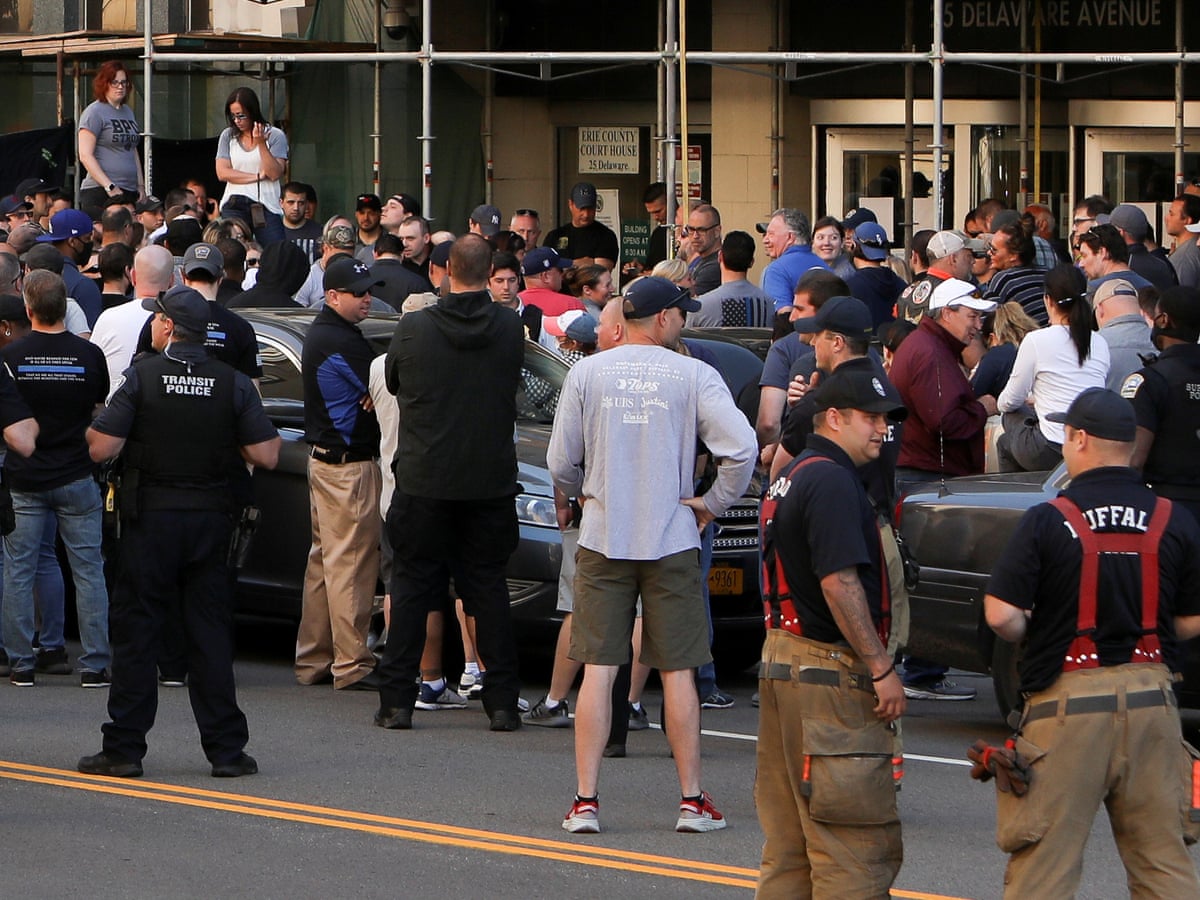 Buffalo Officers Filmed Shoving 75 Year Old Protester Charged With