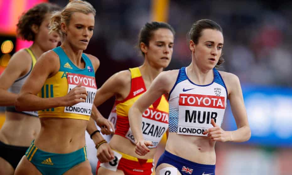 Laura Muir finished just outside the medals in the 1500m and 5,000m at the world championships but is targeting the podium in Berlin and Birmingham in 2018.