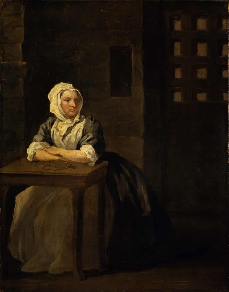William Hogarth (1697 - 1764), Sarah Malcolm, 1733. Oil on canvas