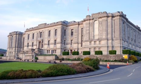 ‘Unprecedented budget pressures’ … the National Library of Wales in Aberystwyth.