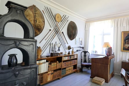 Karen Blixen’s desk where Out of Africa was written.