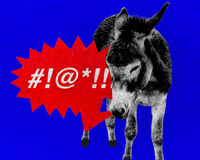 Democrats race to embrace swearing and angry comebacks – but will it work?