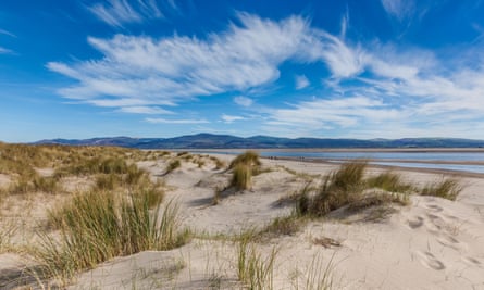 The Dovey estuary.