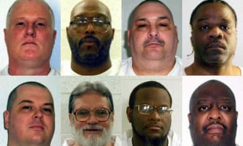 Lawyers race to save seven inmates from 'execution by assembly line'