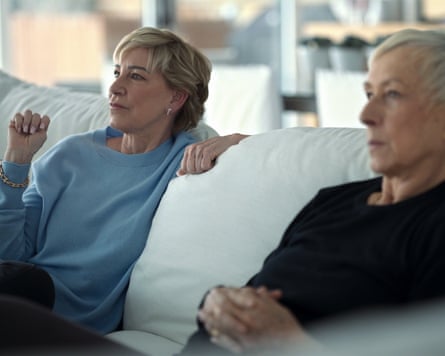 Chris Evert and Martina Navratilova