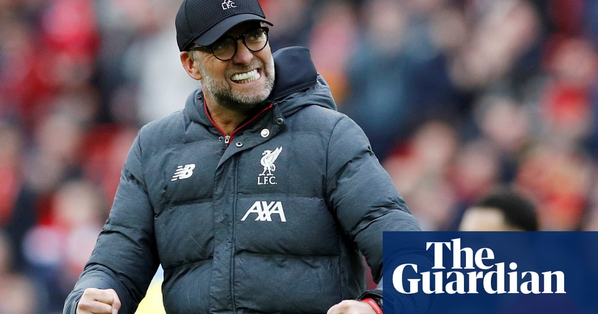 Liverpools title is one of the big stories in football history, says Jürgen Klopp