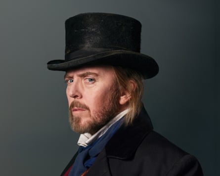Tim Minchin as Scrooge in A Christmas Carol.