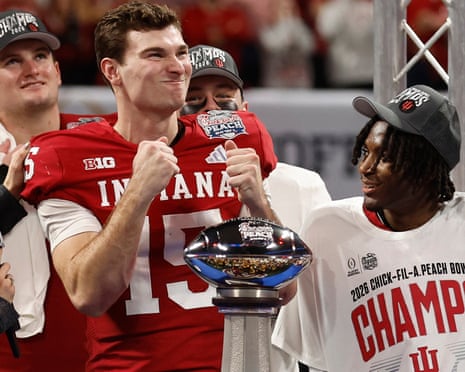Unthinkable to reality: Indiana's rise is a fitting tale for our upside-down times | College football | The Guardian