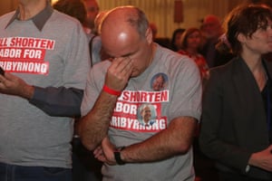 Labor Party election night Melbourne
Party faithful gather at the Labor election night function at Hyatt Place, Essendon Fields, Melbourne