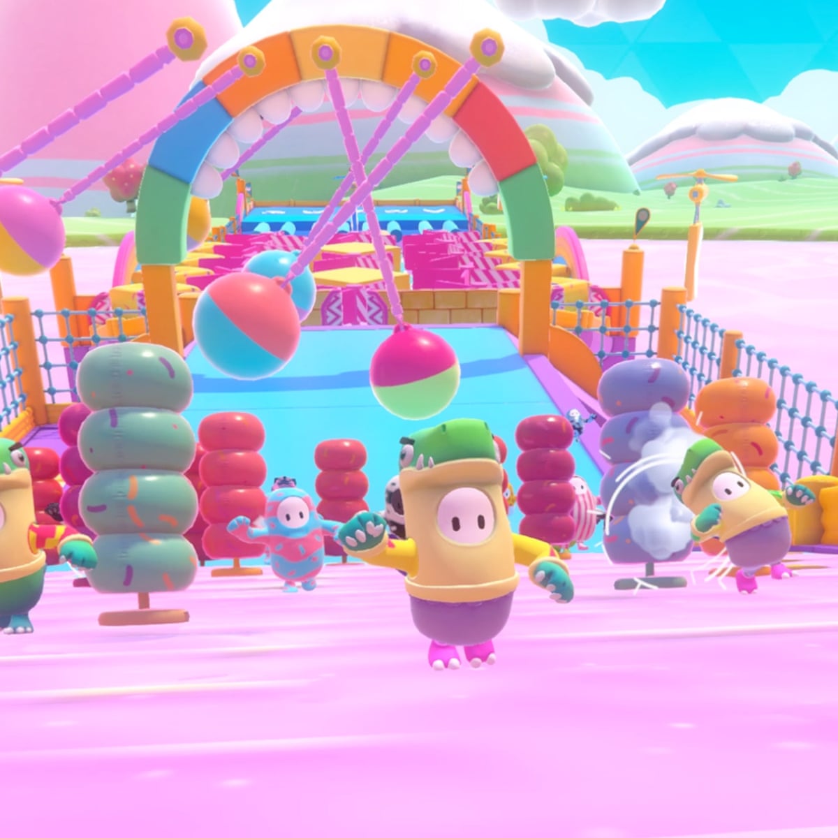 Fall Guys Fortnite Meets It S A Knockout In Uk Video Game Hit Games The Guardian