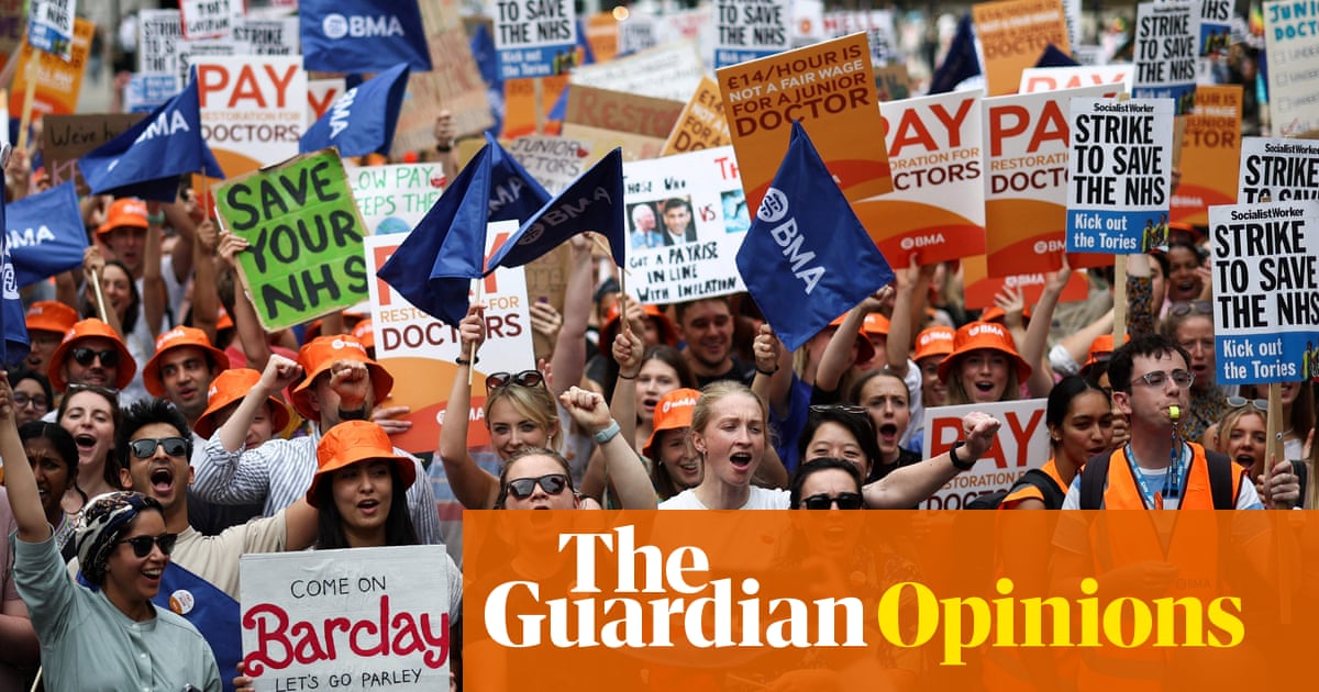 Britain has a messy relationship with money - no wonder we're so divided over doctors' pay | Polly Toynbee
